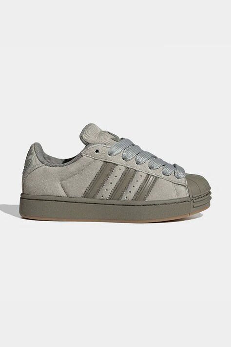 adidas Originals SUPERSTAR sneakers παιδικά σουέτ πράσινα KJ9687
