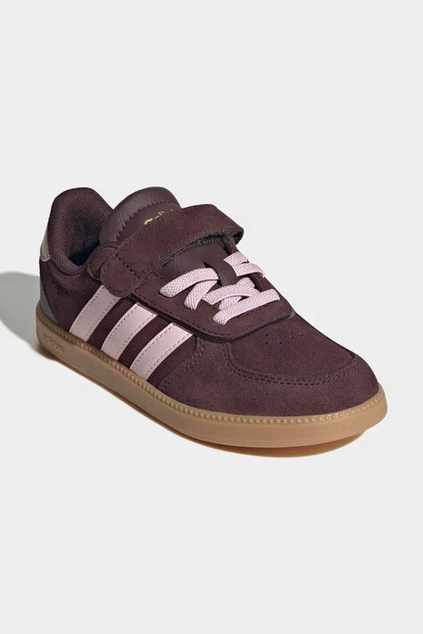 adidas BREAKNET SLEEK dětské sneakers boty burgundské LA6365