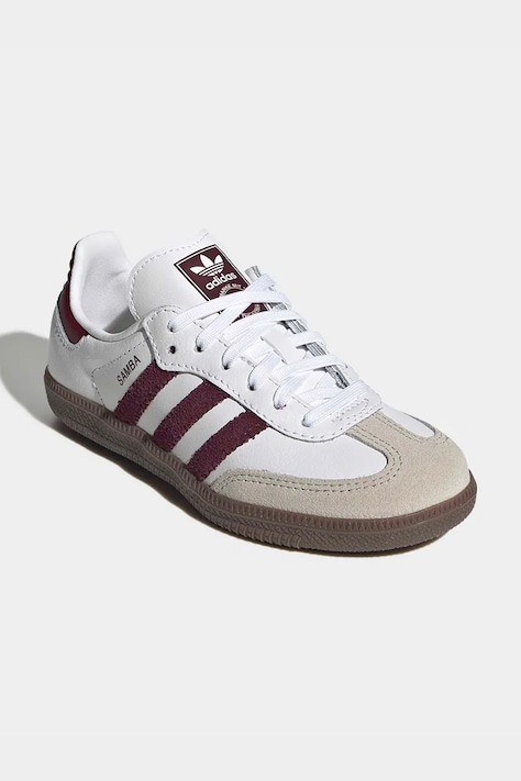 adidas Originals SAMBA OG sneakersy dziecięce białe KZ8682