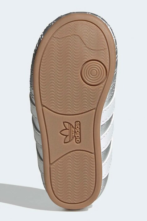adidas Originals TAEKWONDO кросівки дитячі шкіряні — AW26-OBKZT5, срібний — фото 6