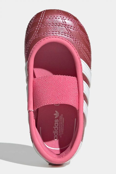 adidas Originals TAEKWONDO кросівки дитячі шкіряні — AW26-OBKZT7, рожевий — фото 5