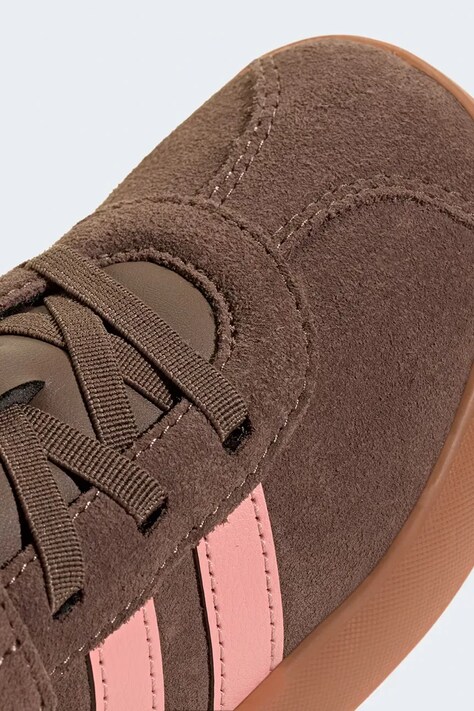 adidas VL COURT 3.0 sneakersy dziecięce brązowe KK4559