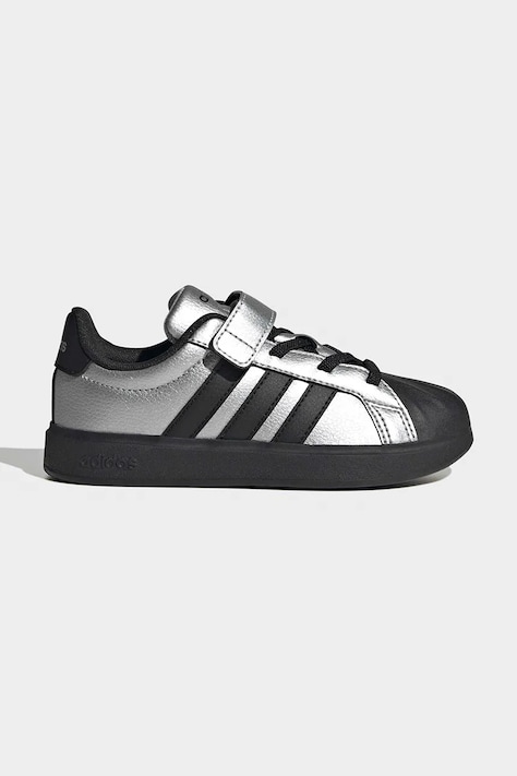 adidas STREETTALK sneakers boty dětské stříbrné KJ9606