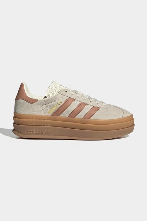 adidas Originals GAZELLE BOLD sneakers detské béžové KI4707