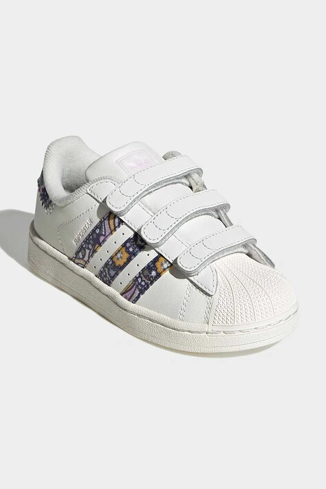 adidas Originals LIBERTY LONDON SUPERSTAR II кросівки дитячі шкіряні — фото 2