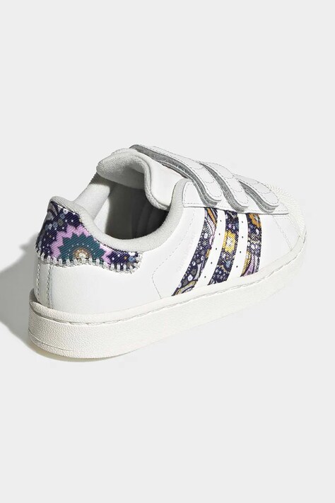 adidas Originals LIBERTY LONDON SUPERSTAR II кросівки дитячі шкіряні — фото 3
