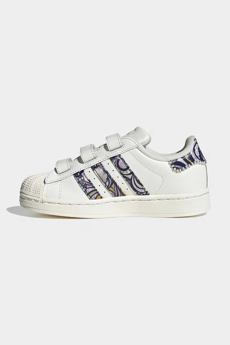 adidas Originals LIBERTY LONDON SUPERSTAR II кросівки дитячі шкіряні — фото 4