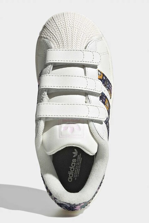 adidas Originals LIBERTY LONDON SUPERSTAR II кросівки дитячі шкіряні — фото 5