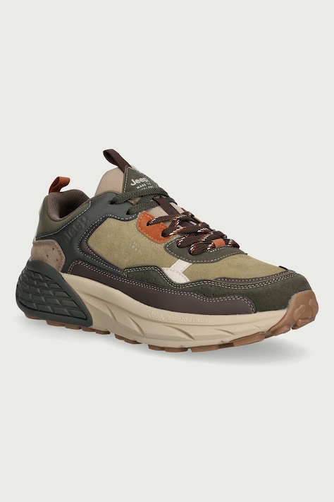 Jeep GROOVE sneakersy męskie zielone JM62080A