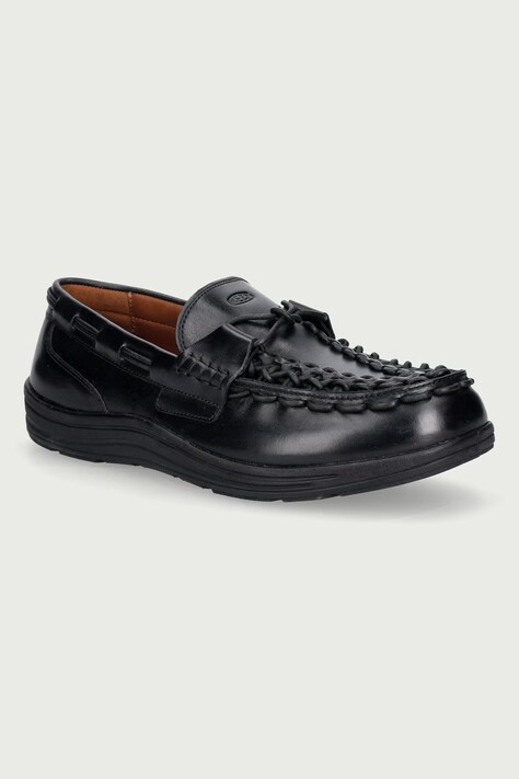 Keen Uneek Loafer Nocturnal mokasyny męskie skórzane czarne KE-1032748