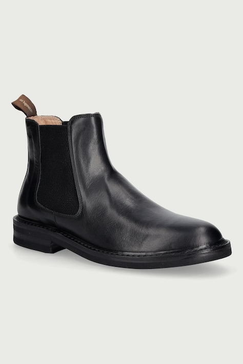 Astorflex Kudoflex челсі чоловічі шкіряні чорні 1200.900