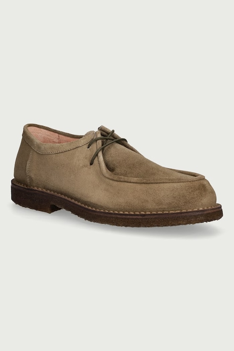 Astorflex Artflex U dress shoes men's suede green 000001.362