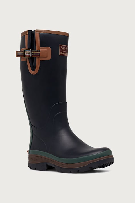 Barbour X PAUL SMITH kalosze męskie granatowe MRF0059NY91