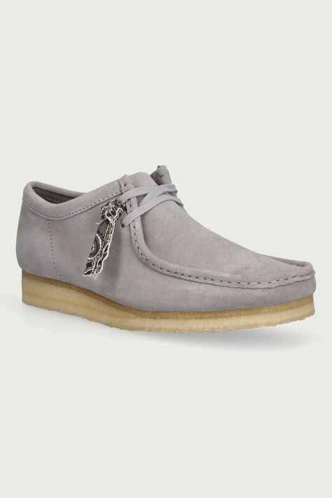 Clarks Originals Pantofi pentru bărbați din piele întoarsă gri 26329442