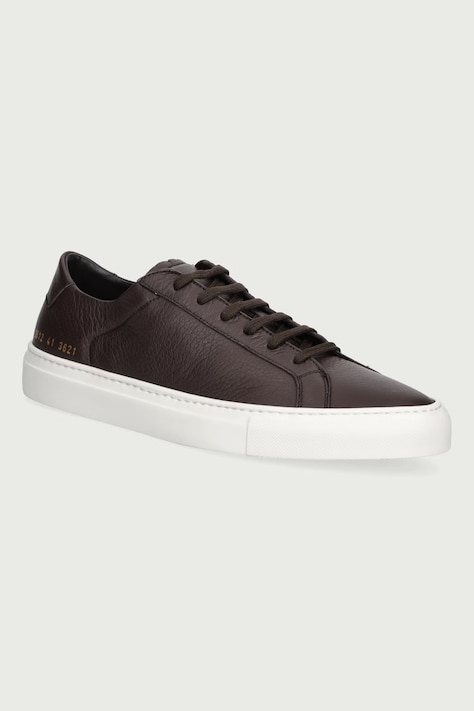 Common Projects Achilles Piuma sneakersy męskie skórzane brązowe 2612