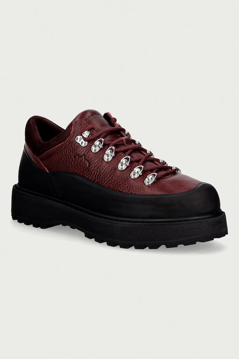 Diemme CORNARO stivaletti da uomo in pelle granata DI26FWCOM.F04L011BUR