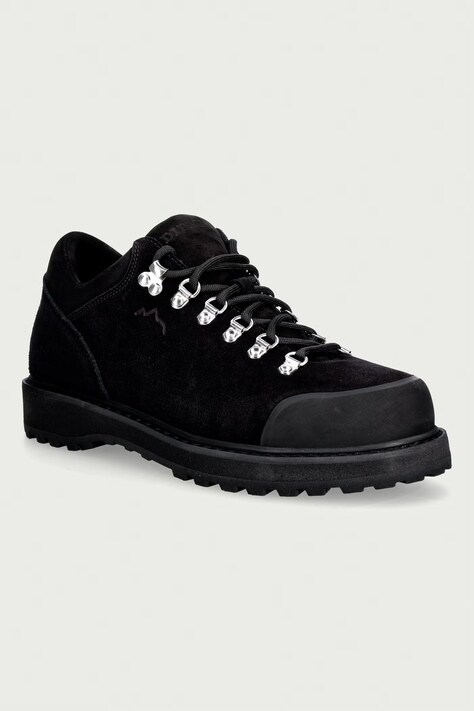 Diemme CORNARO półbuty męskie nubukowe czarne DI26FWCOM.F02S006BLK