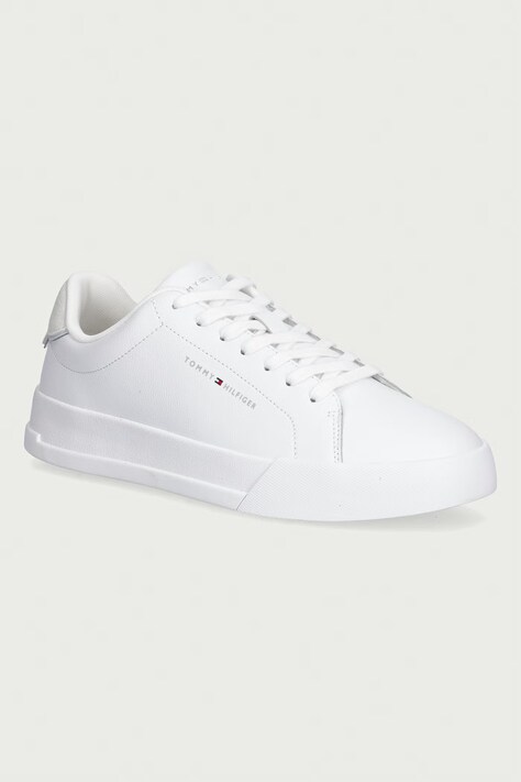 Tommy Hilfiger TH COURT CORE sneakersy męskie skórzane białe FM0FM05904