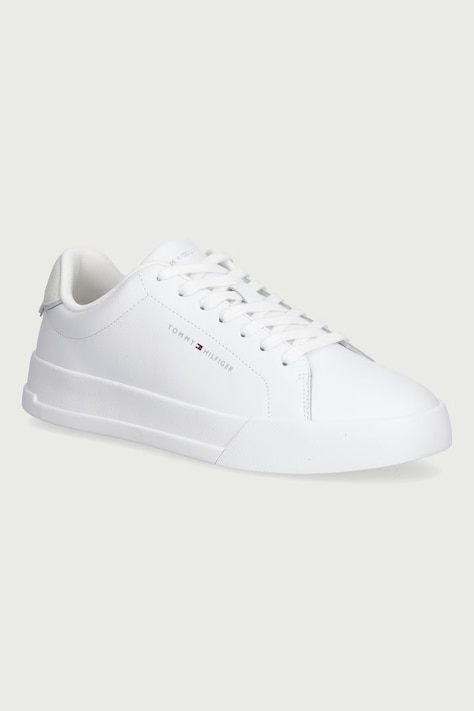 Tommy Hilfiger TH COURT CORE sneakersy męskie skórzane białe FM0FM05904