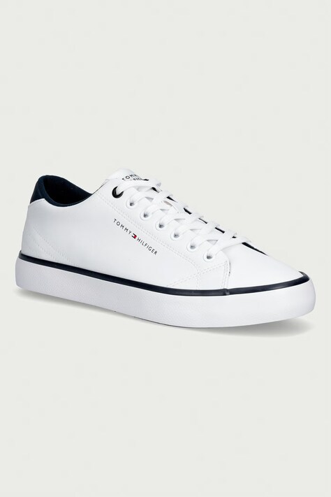 Tommy Hilfiger TH HI VULC CORE LOW LEATHER tenisówki męskie białe FM0FM05739