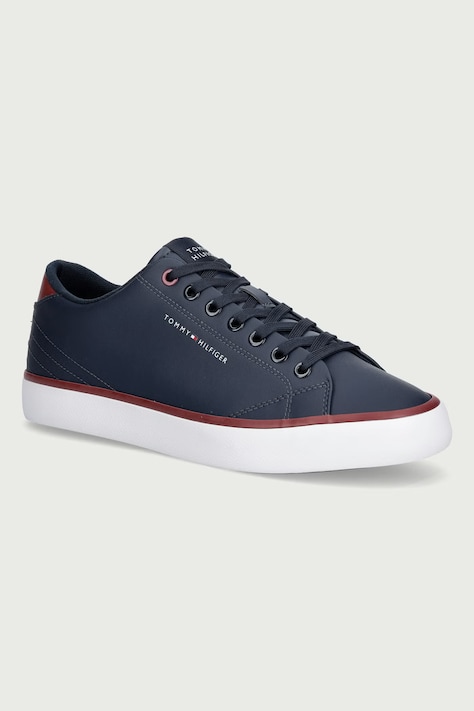 Tommy Hilfiger TH HI VULC CORE LOW LEATHER πάνινα sneakers Ανδρικά σκούρα μπλε FM0FM05739
