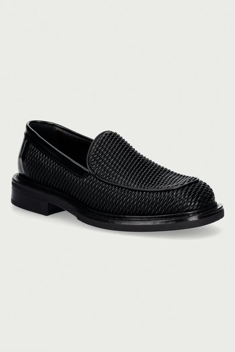 Filling Pieces mokasyny męskie czarne 122611345202