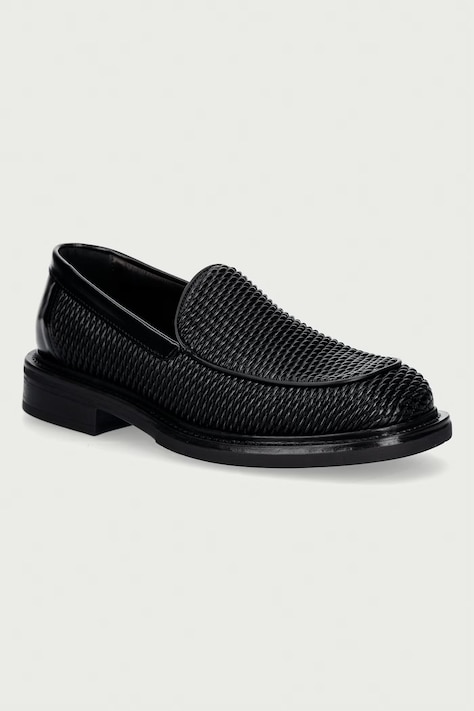 Filling Pieces mokasyny męskie czarne 122611345202