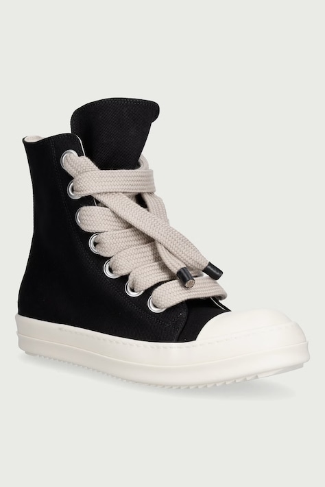 Rick Owens DRKSHDW Jumbolace tenisice za muškarce crne visoke DU02F6818 DOW2