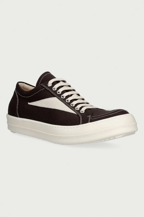 Rick Owens DRKSHDW Vintage tenisice za muškarce smeđe niske DU02F6803 DOLVS