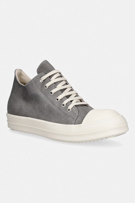 Rick Owens DRKSHDW Low tenisky pánské šedé nízké DU02F6802 DLD
