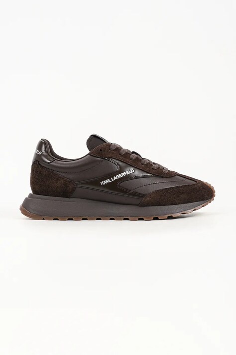 Karl Lagerfeld Kairo sneakersy męskie skórzane czarne KL51117