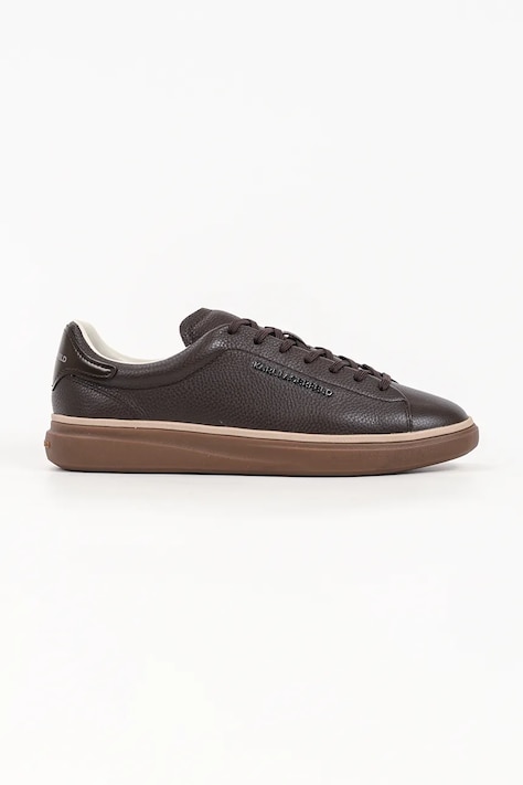 Karl Lagerfeld Kane sneakersy męskie zamszowe brązowe KL53528