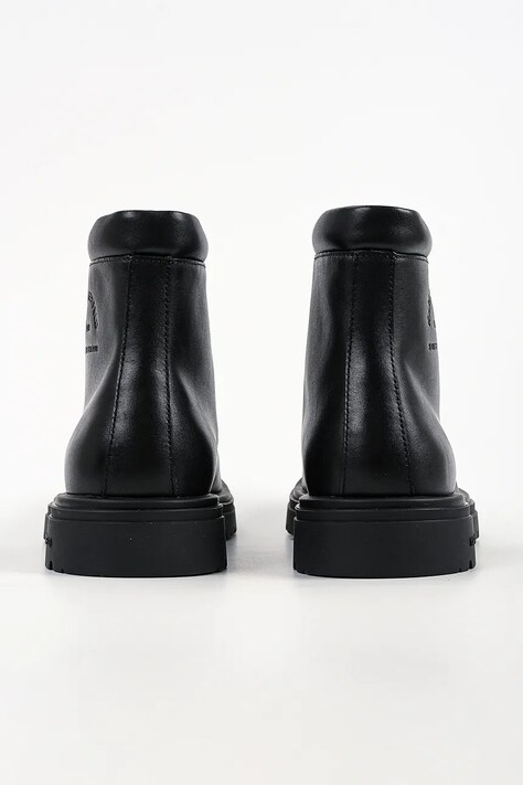 Karl Lagerfeld черевики чоловічі шкіряні Koby — AW26-OBMYC6, чорний — фото 3
