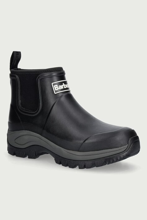 Barbour Gumene čizme za muškarce Matfen crne MRF0051BK11