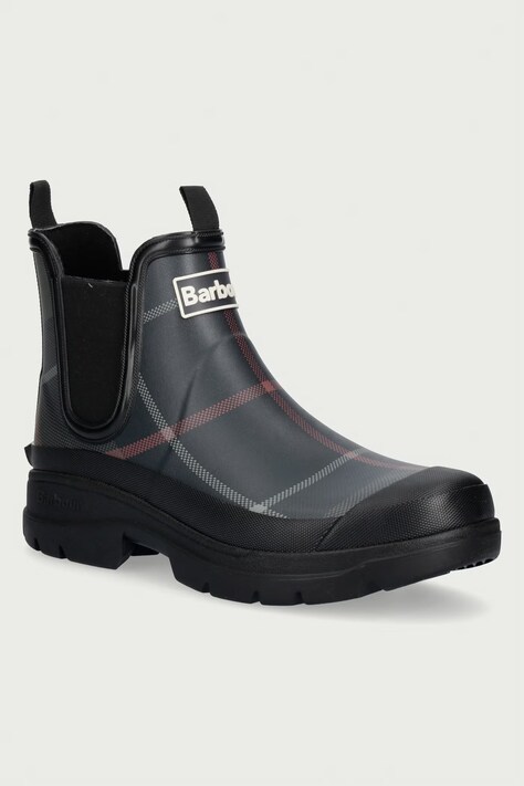 Barbour Gumene čizme za muškarce Nimbus sive MRF0028TN92