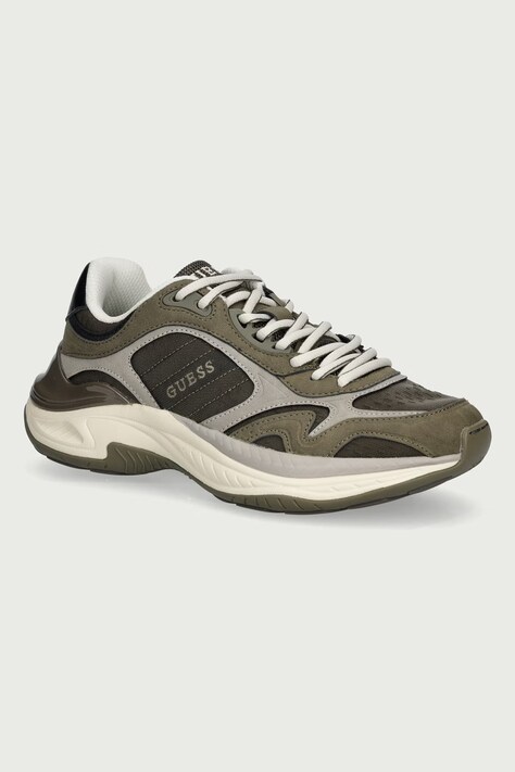 Guess SQUAN3 sneakers pánske zelené FMFSQ3 ELE12