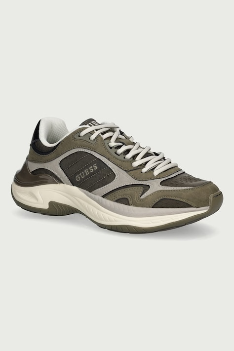 Guess SQUAN3 sneakers pánske zelené FMFSQ3 ELE12