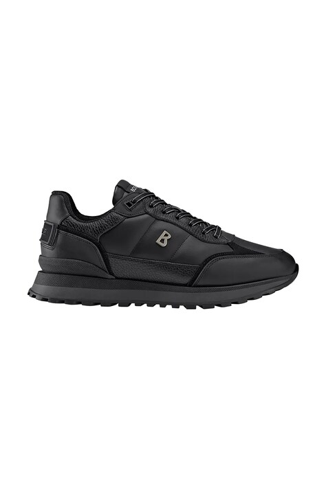 BOGNER NEWPORT sneakersy męskie skórzane czarne 12640305