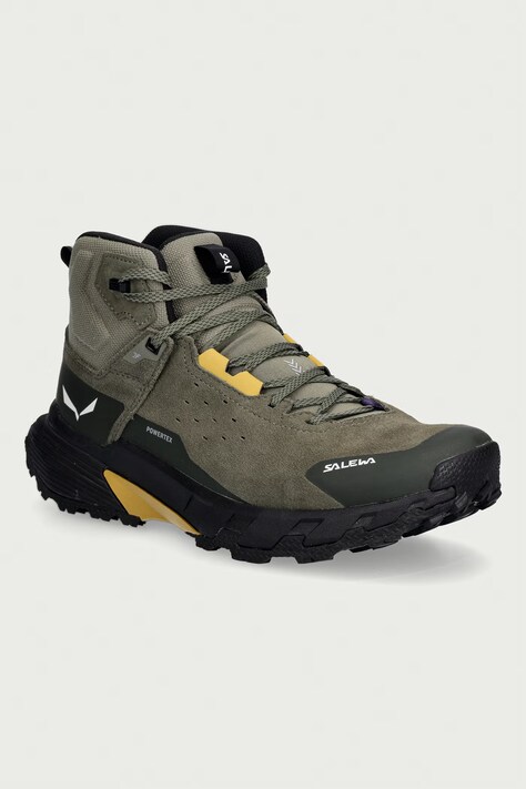 Salewa buty trekkingowe męskie PEDROC zielone zamszowe 00.0000061461