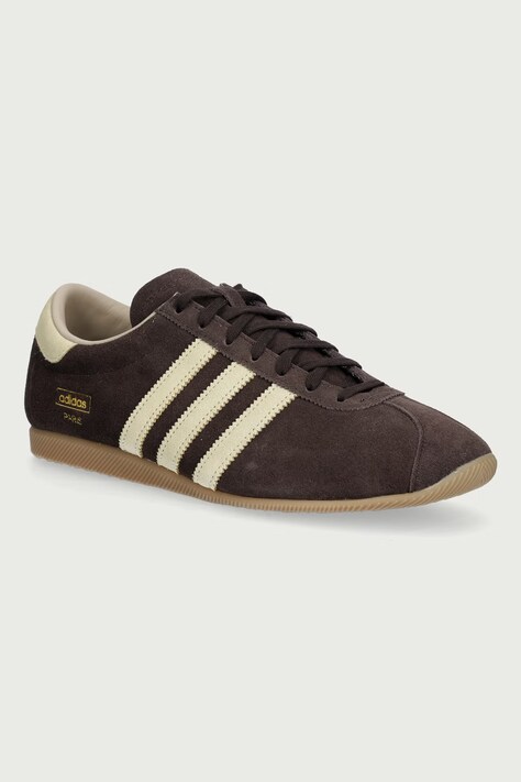 adidas Originals Paris sneakersy męskie zamszowe brązowe KK4973