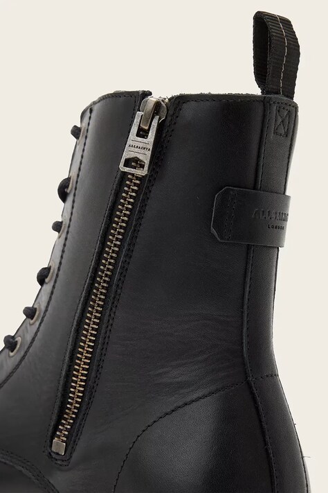 AllSaints взуття чоловіче шкіряне Skiff Military Boot — фото 4