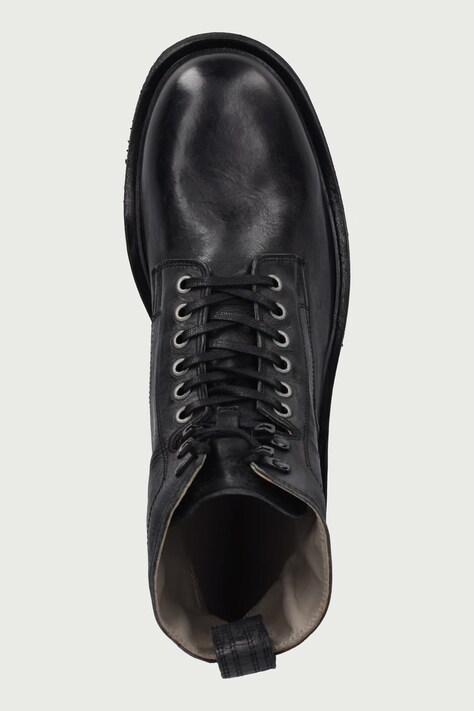 AllSaints взуття чоловіче шкіряне Gleeson Lace Boot — фото 4