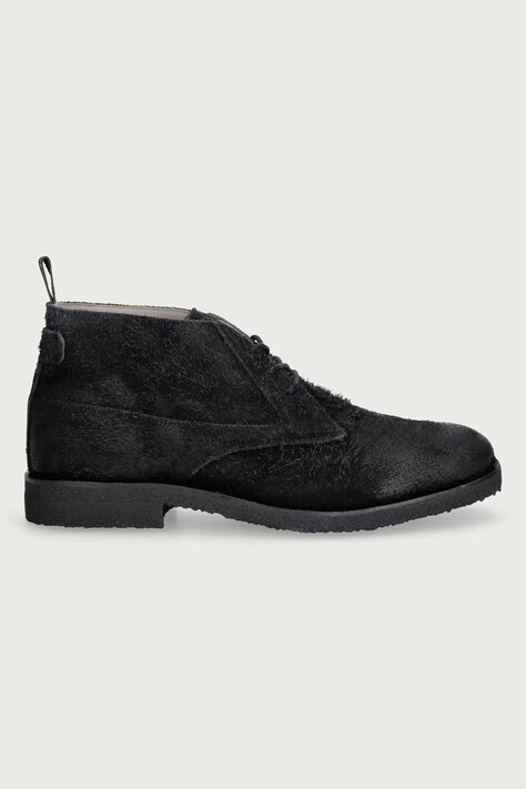 AllSaints Buty męskie skórzane Clive Chukka Boot czarne M008FF