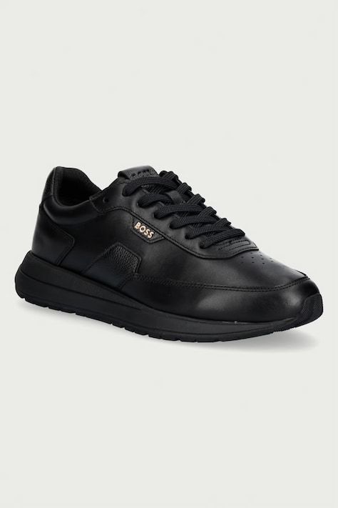 BOSS Sneakers pentru bărbați Vinston negri din piele 50573581.005