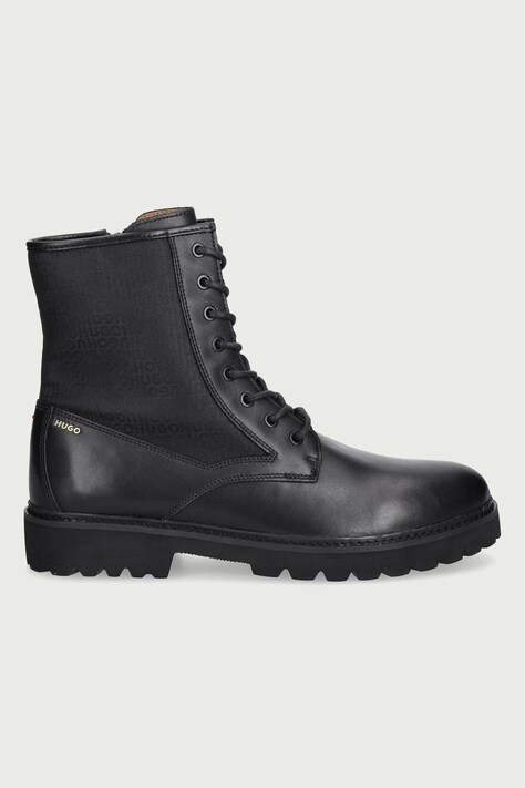HUGO похідні черевики чоловічі шкіряні Draven — AW26-OBMYKF, чорний — фото 2