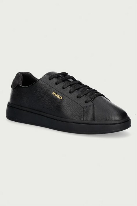 HUGO Neston sneakers pentru bărbați din piele negri 50573269.007