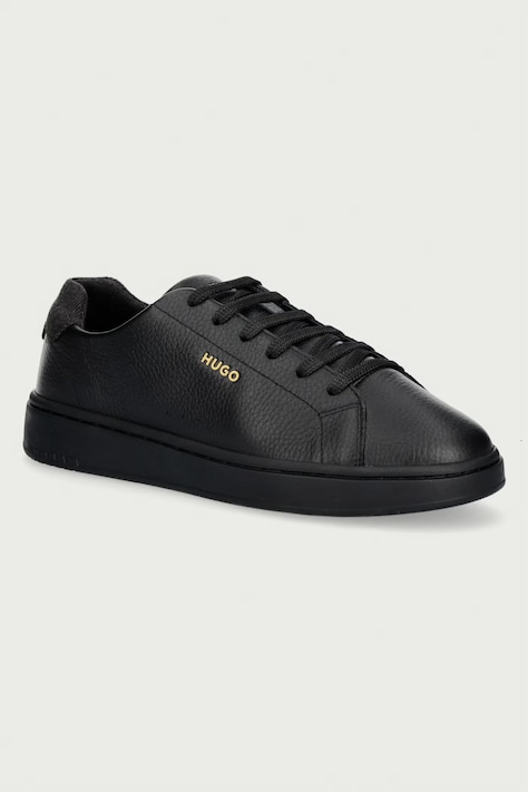HUGO Neston sneakers pentru bărbați din piele negri 50573269.007