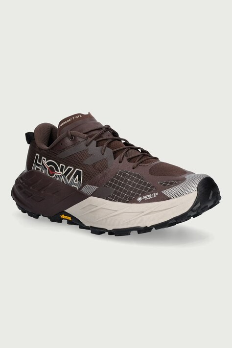 Hoka Buty do biegania męskie Speedgoat 7 GTX brązowe 1176674