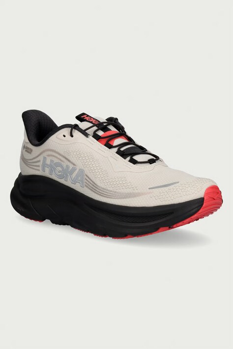 Hoka Buty do biegania męskie Clifton 11 GTX beżowe 1176574