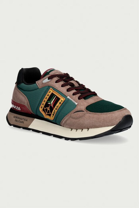 Aeronautica Militare SNEAKERS tenisice za muškarce zelene 262SC0292UCT04394